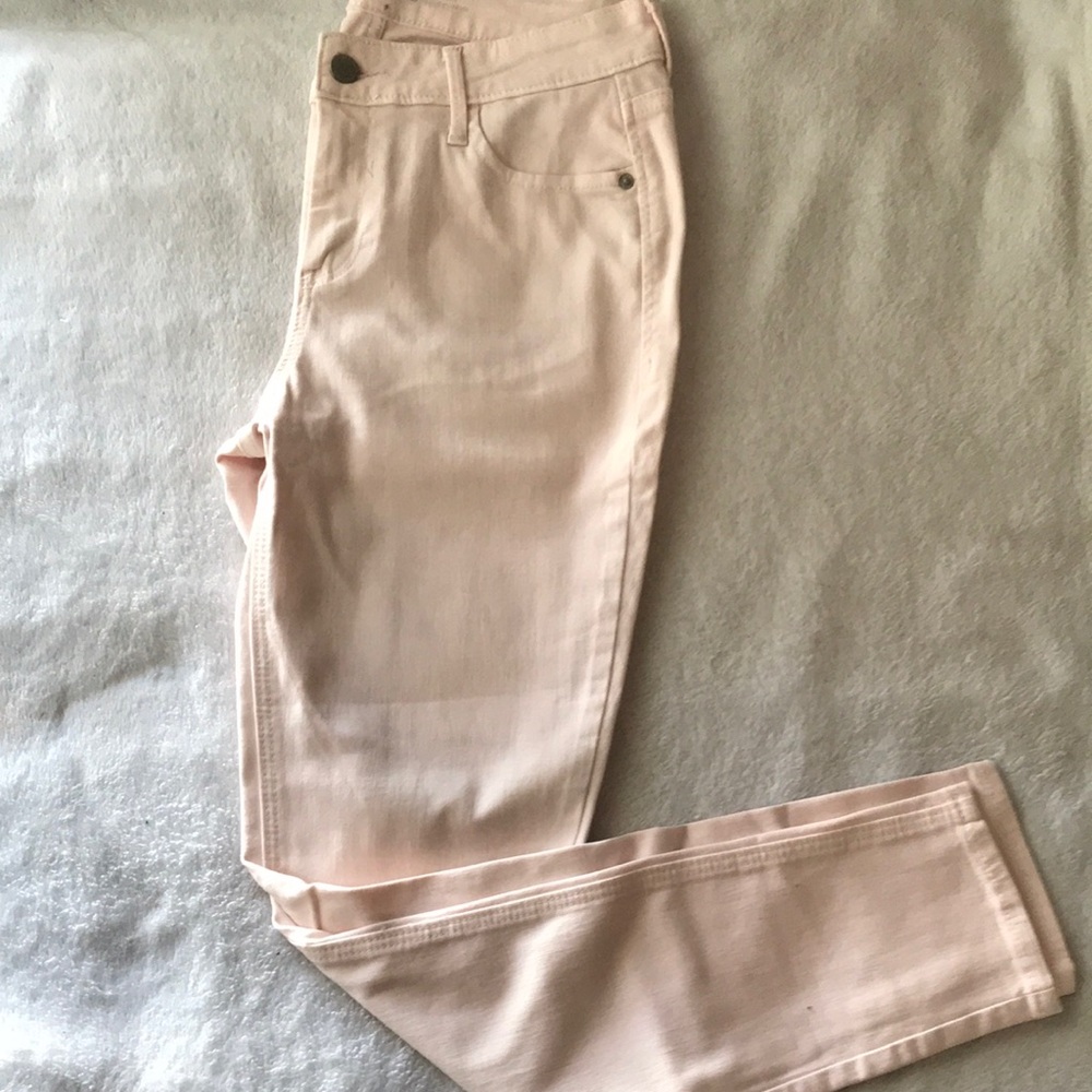 Light Pink Long Jeans
